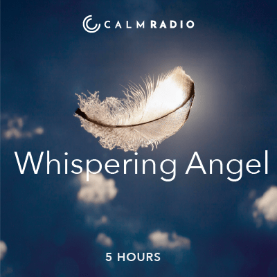 Whispering Angel es un canal relajante de música para dormir con ritmos binaurales disponible en línea en CalmRadio.com